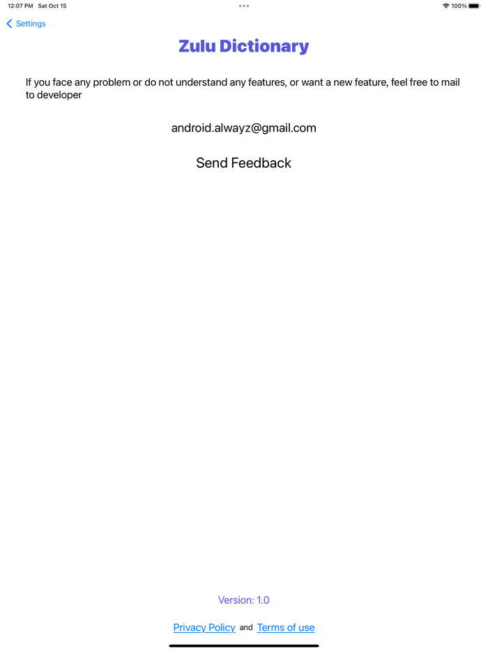 Smart Zulu Dictionary