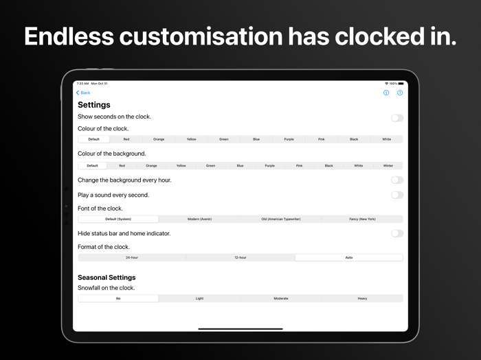 Moment In Time - Clock