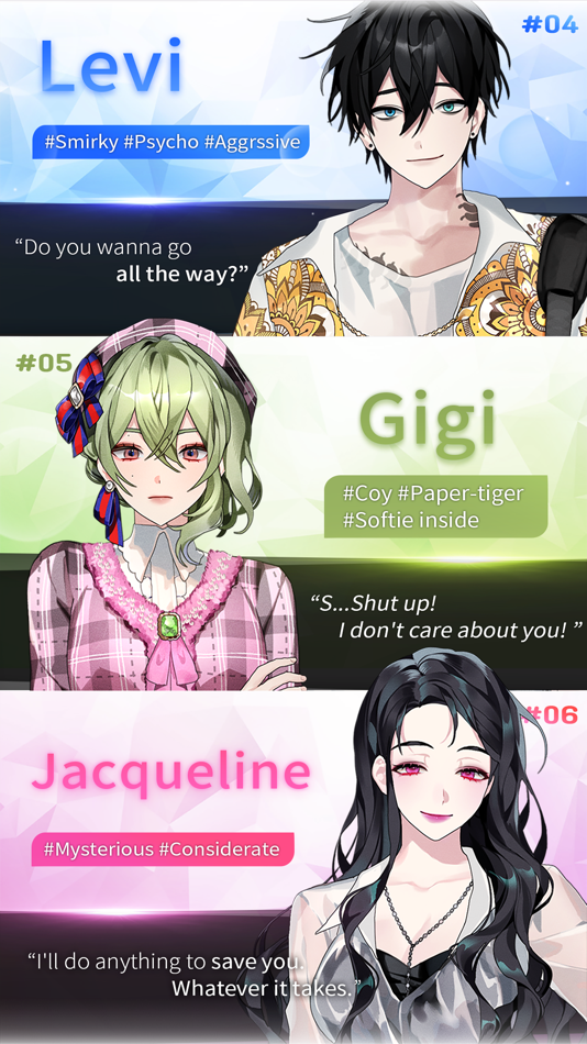 #7. Paradise Lost: Otome Game (iOS) 由: Buff Studio Co.Ltd.