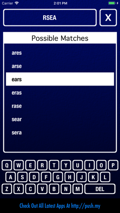 Word Scramble Solver screenshot 1