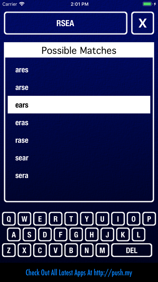 Word Scramble Solver - 1.2 - (iOS)