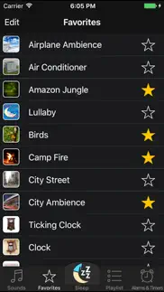 bed time sleep sounds & nature iphone screenshot 3