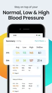 blood pressure app smartbp iphone screenshot 3