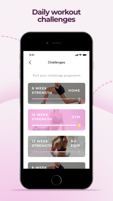 HERA Pregnancy Workout Tracker Screenshot