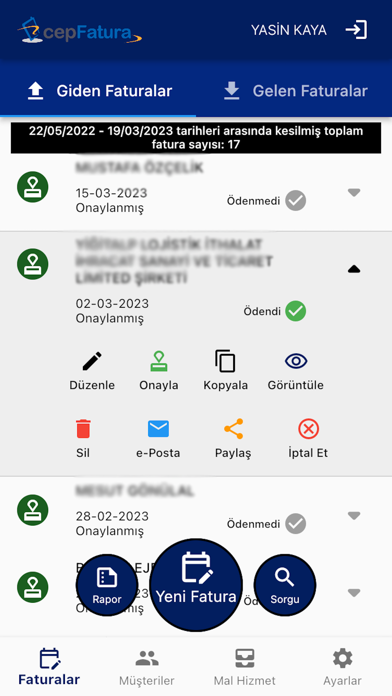CepFatura Screenshot