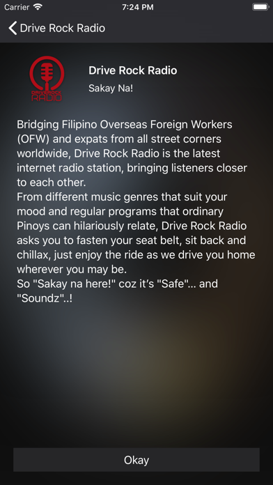 Screenshot #2 pour Drive Rock Radio