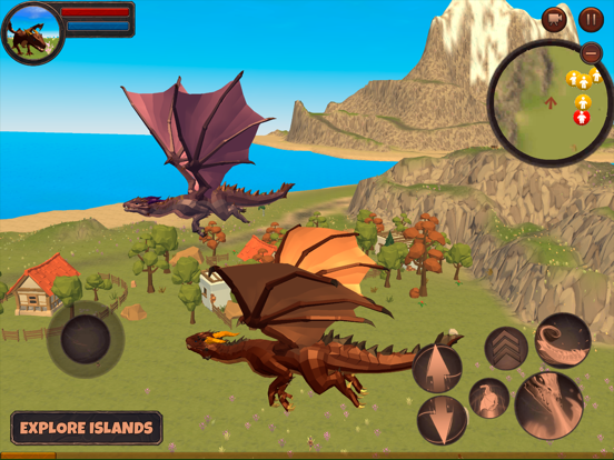 Dragon Life Simulator iPad screenshot 1 - Games app