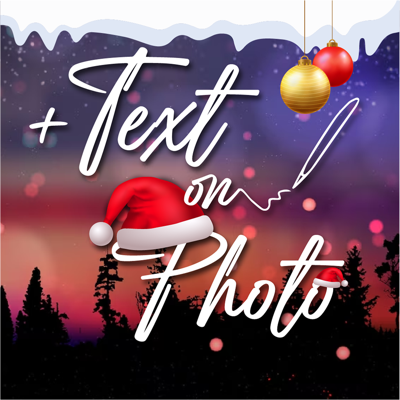 फोटो पर टेक्स्ट टेक्स्ट संपादक