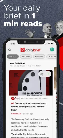 Game screenshot DailyBrief - News Briefings mod apk