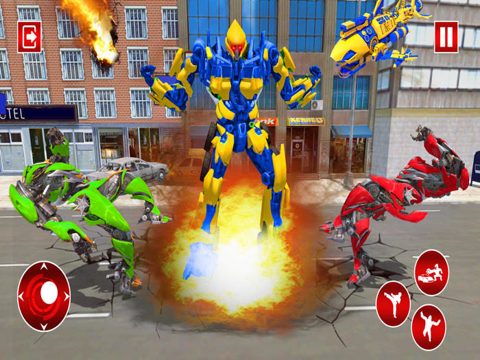 Spider Robot Super Hero Game