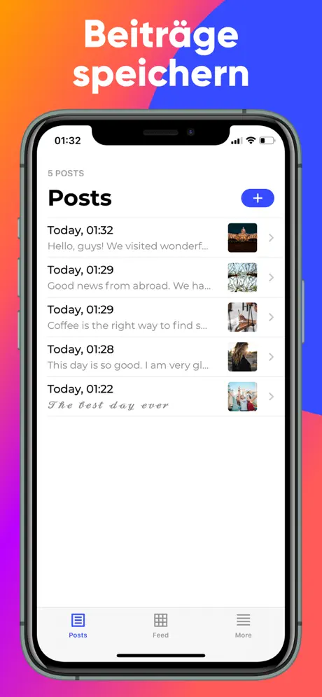 Postme - Planer für Instagram