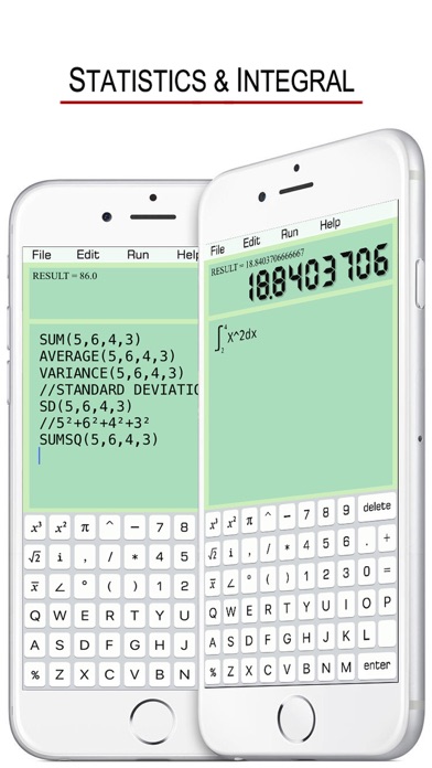 Notebook Calculator Screenshot