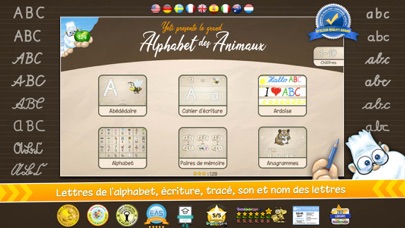 Screenshot #1 pour L'Alphabet des Animaux PRO