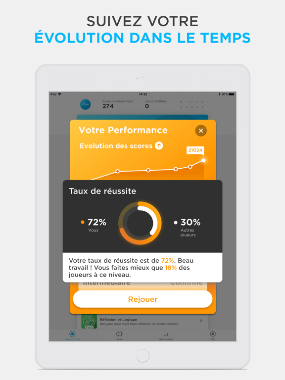 Screenshot #6 pour Peak - Entraînement cérébral