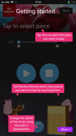 Game screenshot ABRSM Violin Practice Partner hack