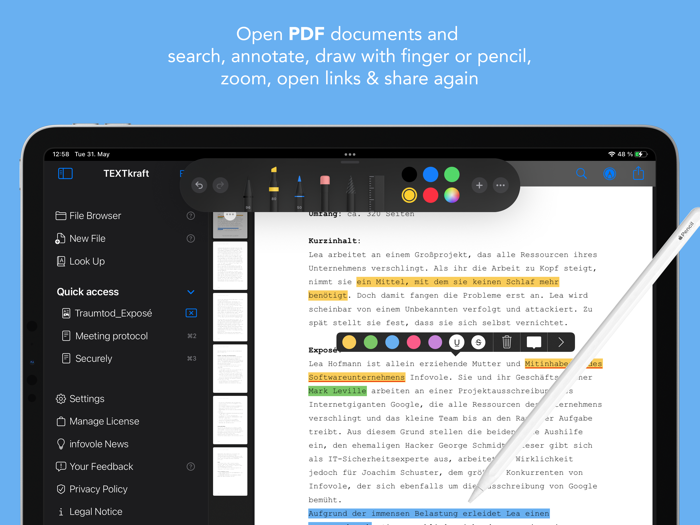 TEXTkraft 5 Text Markdown PDF