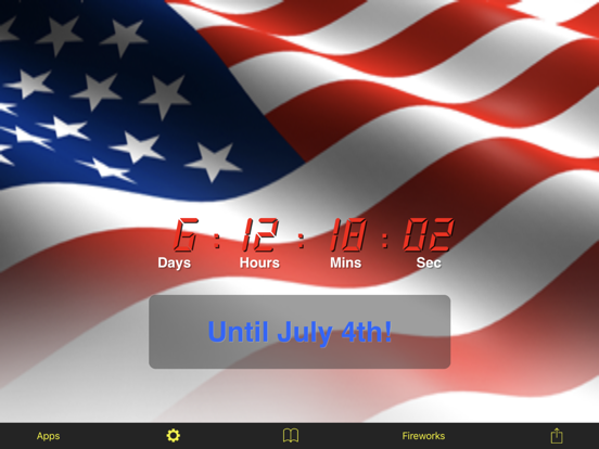 Screenshot #5 pour July 4th Countdown