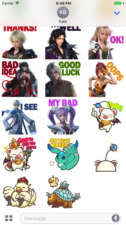 Ffbe Stickers By Square Enix