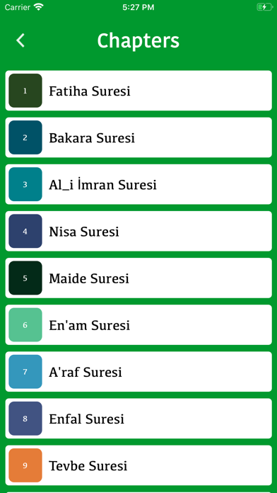Screenshot #1 pour Turkish Quran - Holy Qu'ran