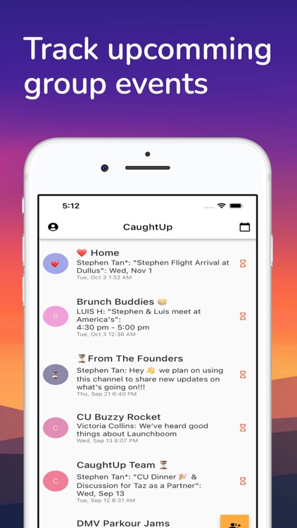 CaughtUp: Your Shared Calendar screenshot-5