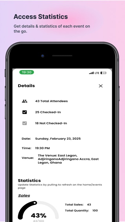 Ayatickets Check-Ins