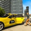 大都市のタクシー運転ゲーム