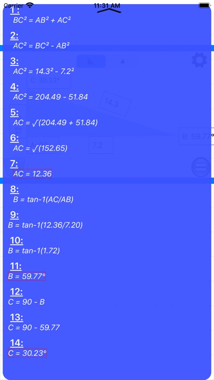 Triangle & Angle calculator