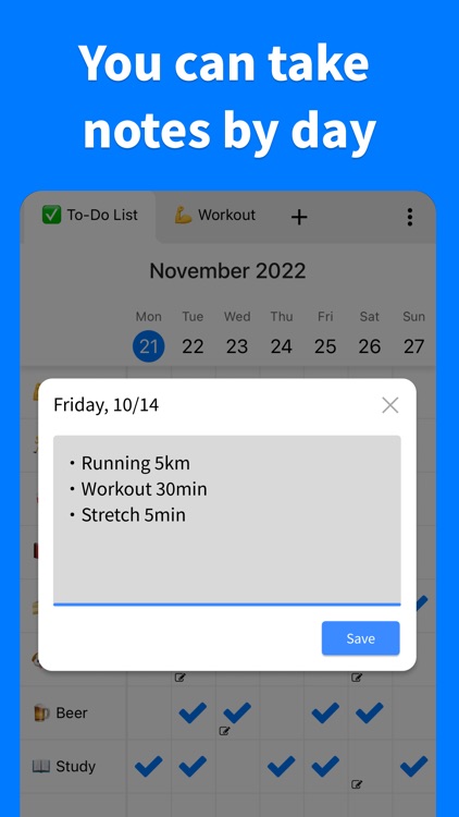 Habit Check Calendar screenshot-4