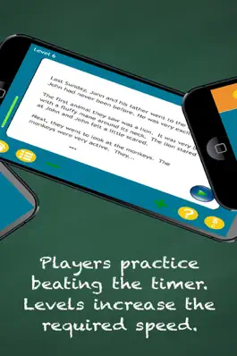 Game screenshot Reading Speed/Fluency Builder apk