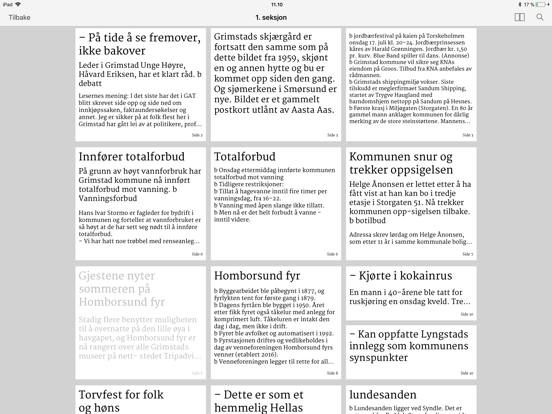 Screenshot #6 pour Grimstad Adressetidende eAvis