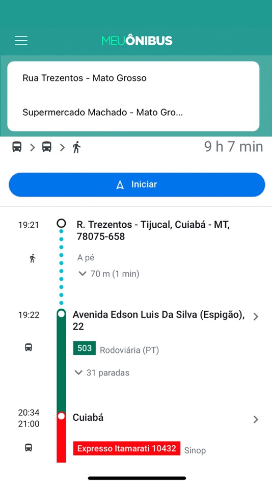 #8. Meu Ônibus MTU (iOS) 由: Associacao Matogrossense dos Transportadores Urbanos