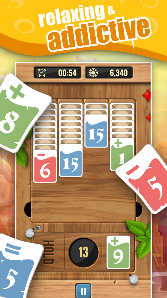 #5. Zone 21 - Fast Math Solitaire (iOS) 由: CodeCube Brothers Partnership