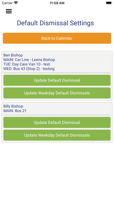 School Dismissal Manager (SDM) Screenshot