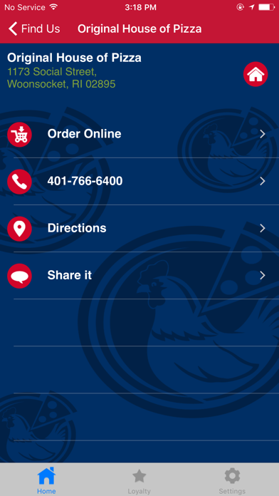 Original House of Pizza screenshot