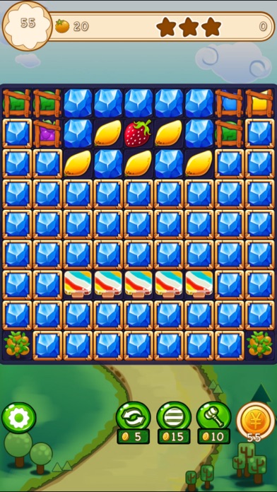 Screenshot #2 pour Fruit Pop Fun - Match 3 Games