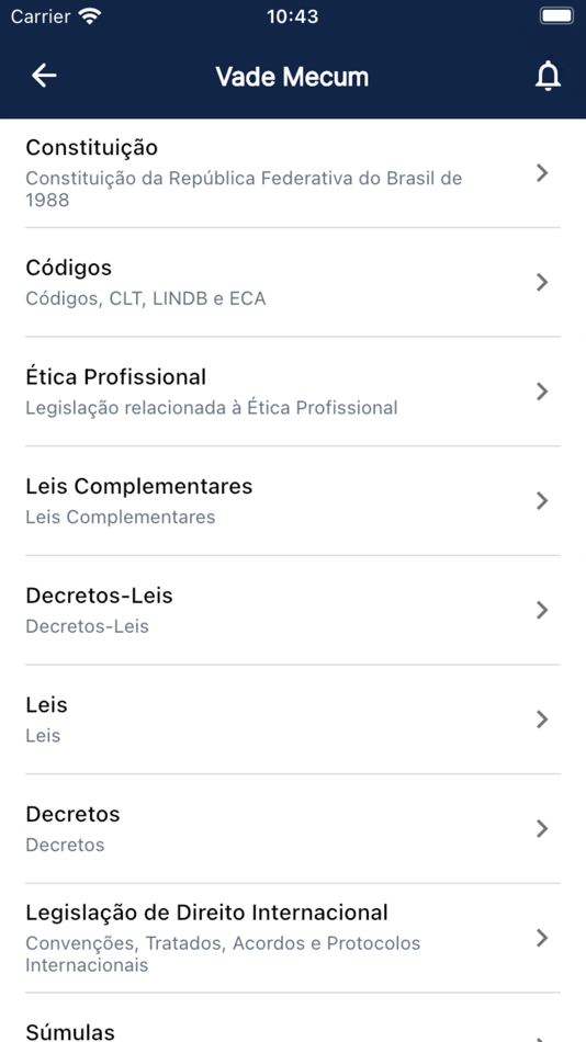 #5. Aplicativos de Bolso para OAB (iOS) بواسطة: Artics Comercio e Manutencao de Software Ltda ME