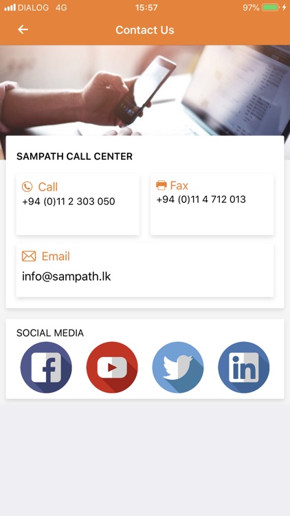 Sampath Bank Mobile App screenshot-6