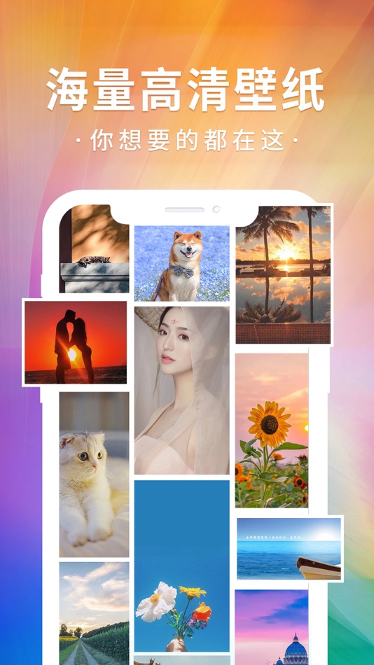 #1. 多彩主题壁纸-动态主题壁纸大全 (iOS) 由: Purple Wind Games