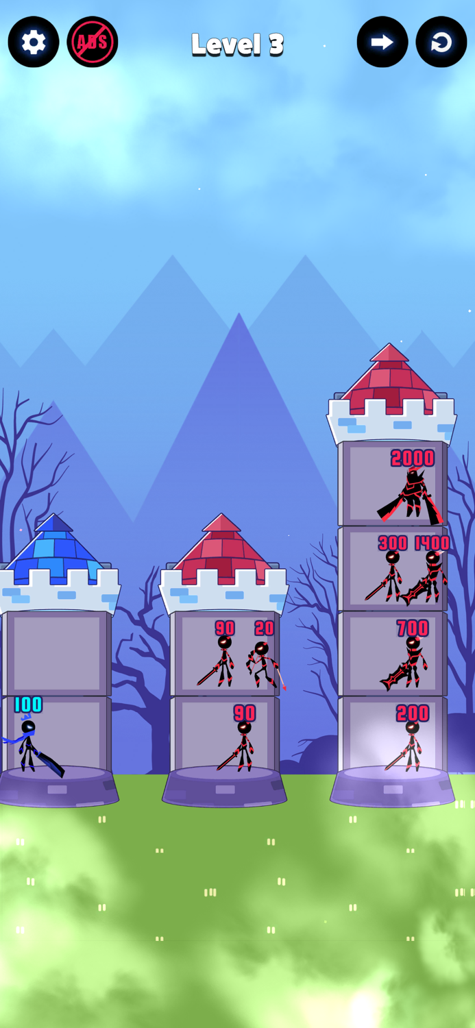 Hero Castle War Tower Attack