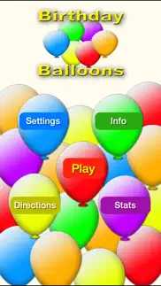 birthday balloons iphone screenshot 1
