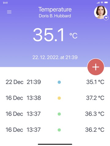 Temperature Diaryのおすすめ画像1