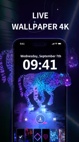 Game screenshot 4K Live Wallpapers: MyScreen apk