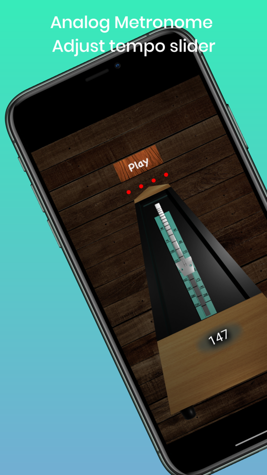 #1. Analog Metronome (iOS) 由: Panus Tantikornphan