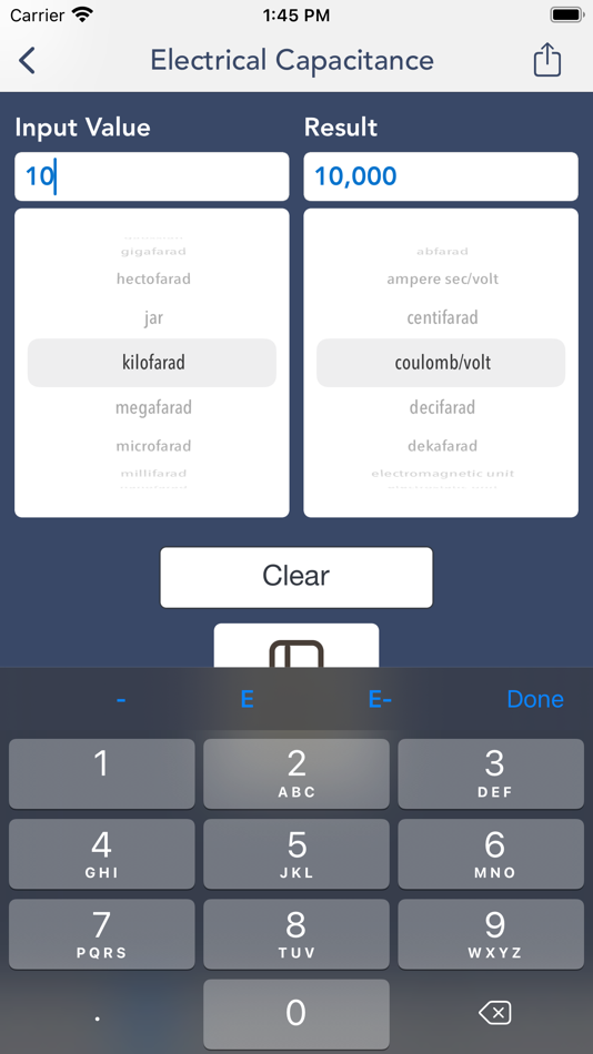 #5. Units Converters. (iOS) 由: V PUGAZHENTHI