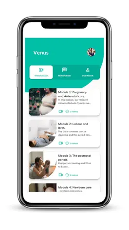 Game screenshot Venus Pregnancy & Birth App apk