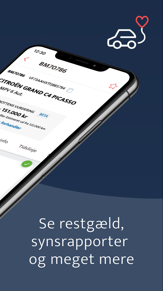 #2. TjekBil - tjek nummerplade (iOS) 由: Heymate ApS