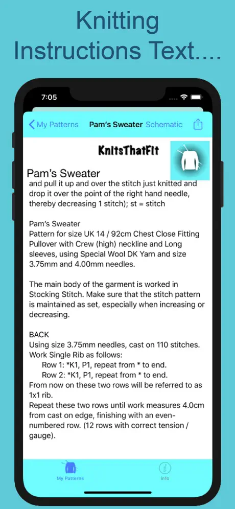 KnitsThatFit Sweaters Premium