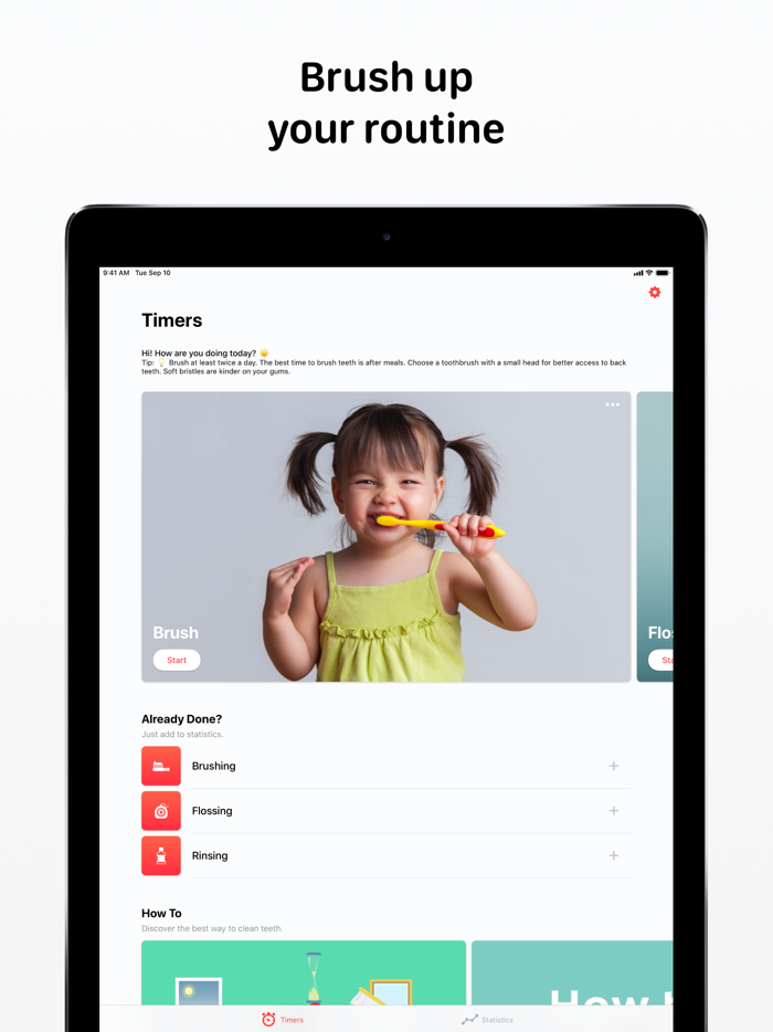 Tooth Brush Timer and Oral Care