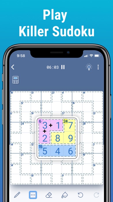 Killer Sudoku by Logic Wiz Screenshot