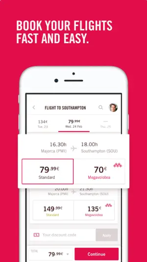 Volotea screenshot 3